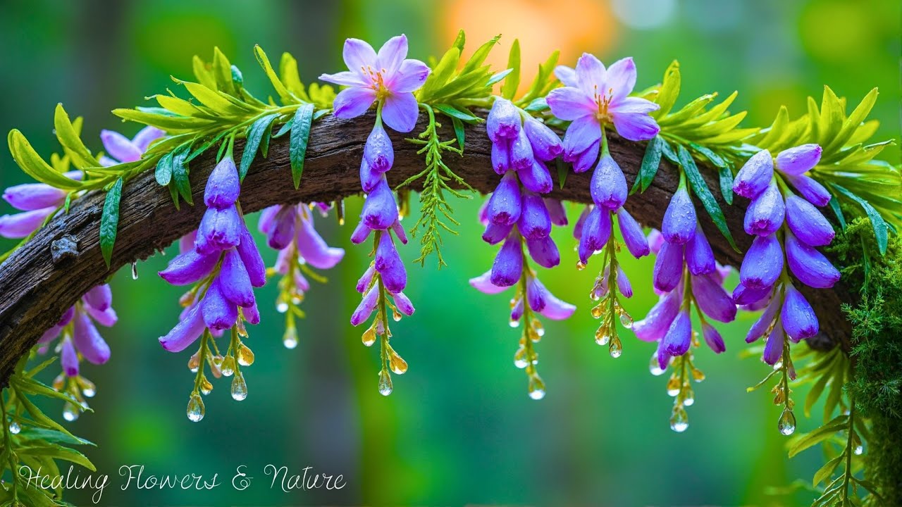 A Peaceful Walk in the Flower Garden 🌼 Healing Piano Music for Deep Relaxation & Calm Mind