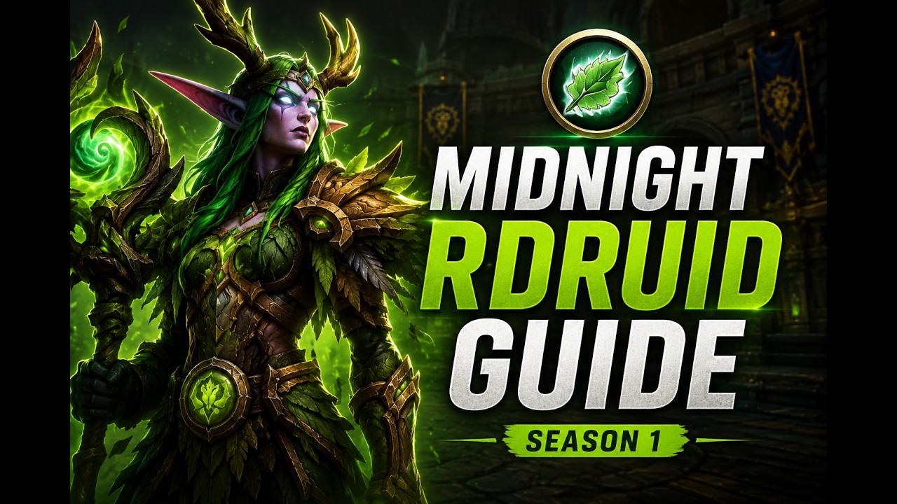 The Ultimate Restoration Druid PvP Guide | Midnight Season 1