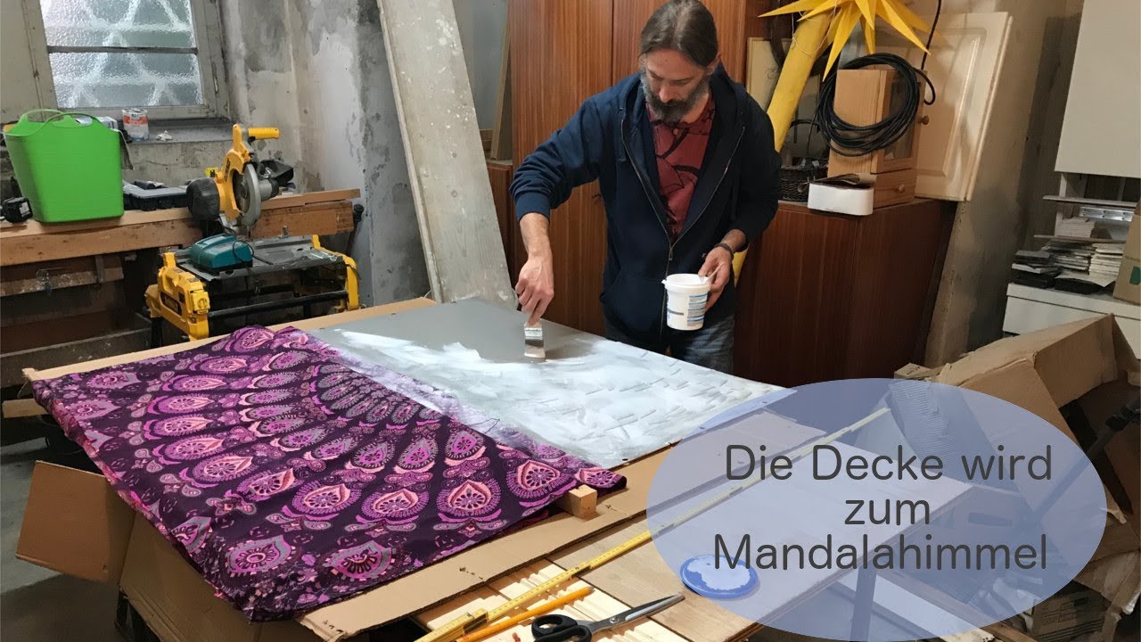 Die Decke wird zum Mandalahimmel * VW T4 Camper Ausbau * vom Bulli zum Camper * Aufreisenimbus
