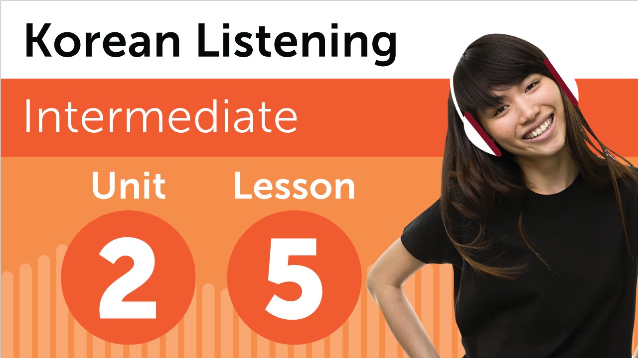 Korean Listening Practice - Choosing a Cake in South Korea