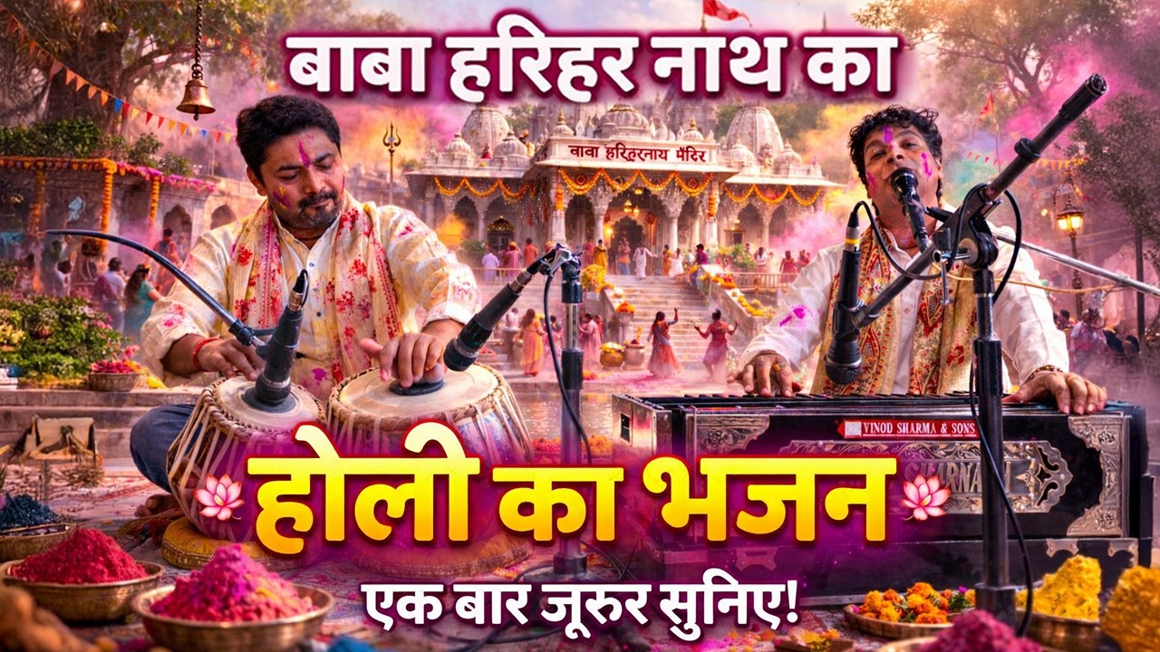 बाबा हरहर नाथ सोनपुर में रंग खेले Mandir Special | Latest Devotional Song || Raman choudhary