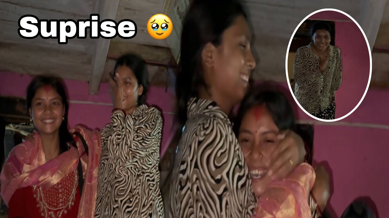 1 barsa paxhe xhama lai suprise dena jada xhama ko reaction🥹sabai jana aachama🙀