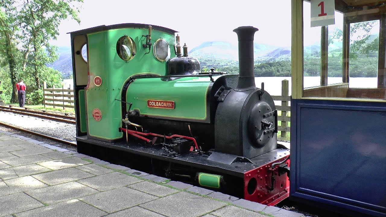 Llanberis Lake Railway, Snowdonia, North Wales.