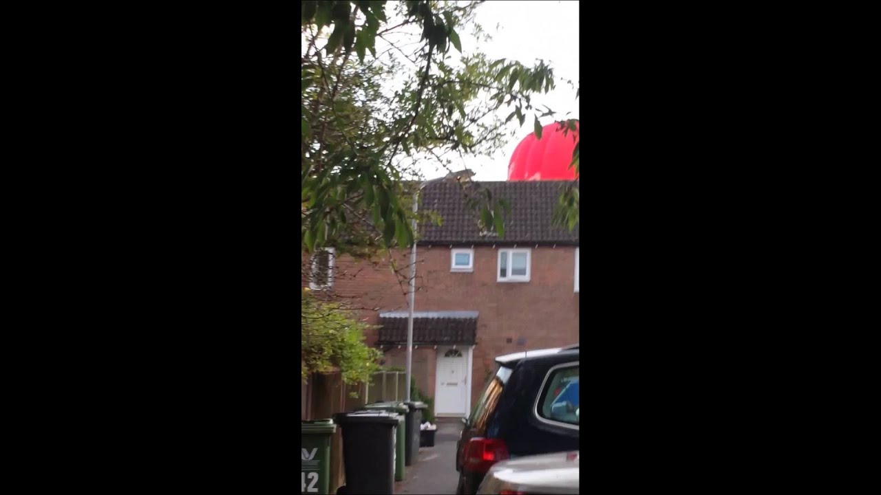 Virgin Hot air balloon crash lands in school field