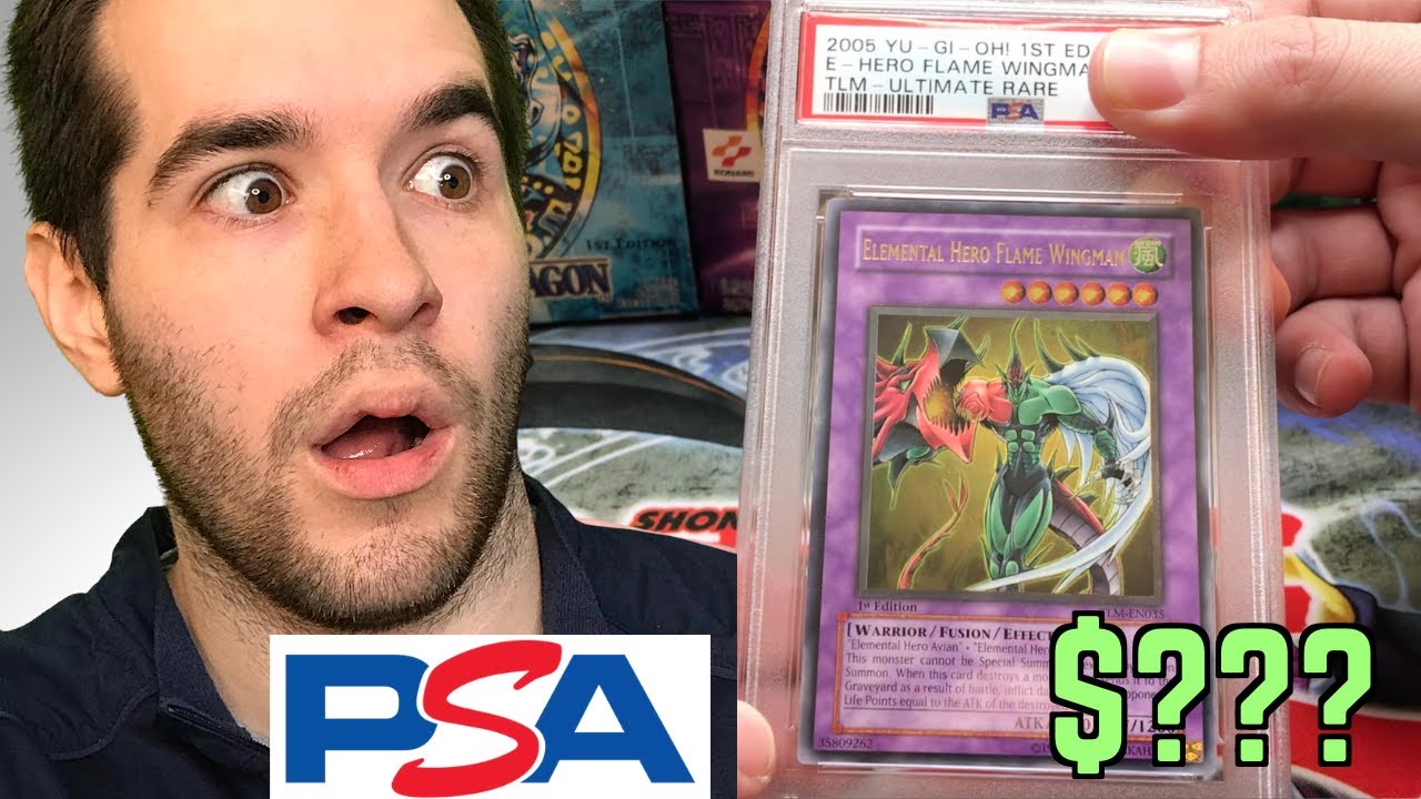 PSA *FINALLY* Graded My Flame Wingman (Yugioh Card Return)