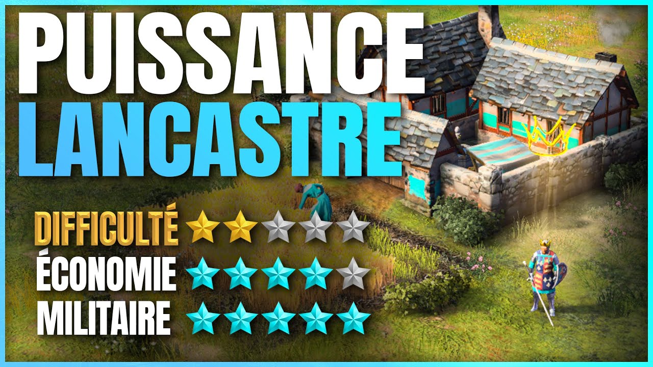 Lancaster Build Order: Simple & Powerful! Lancaster AOE 4 - Age of Empires 4