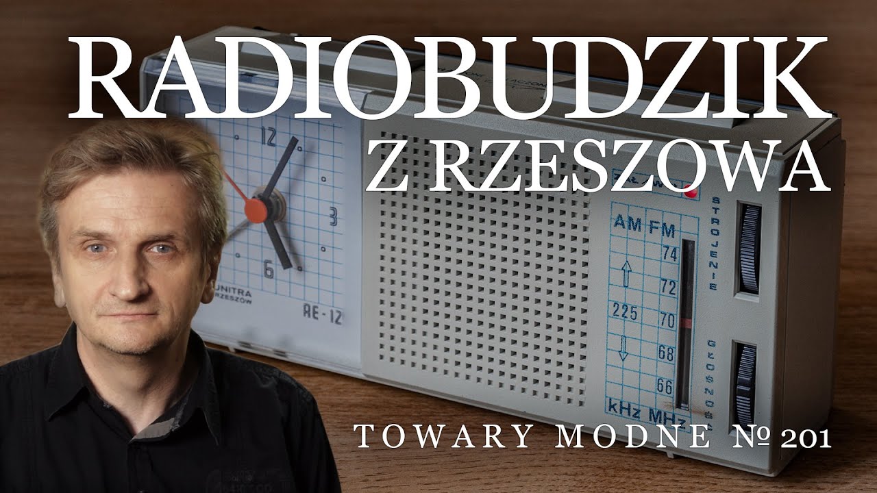 Radiobudzik z Rzeszowa RE-125 [TOWARY MODNE 201]