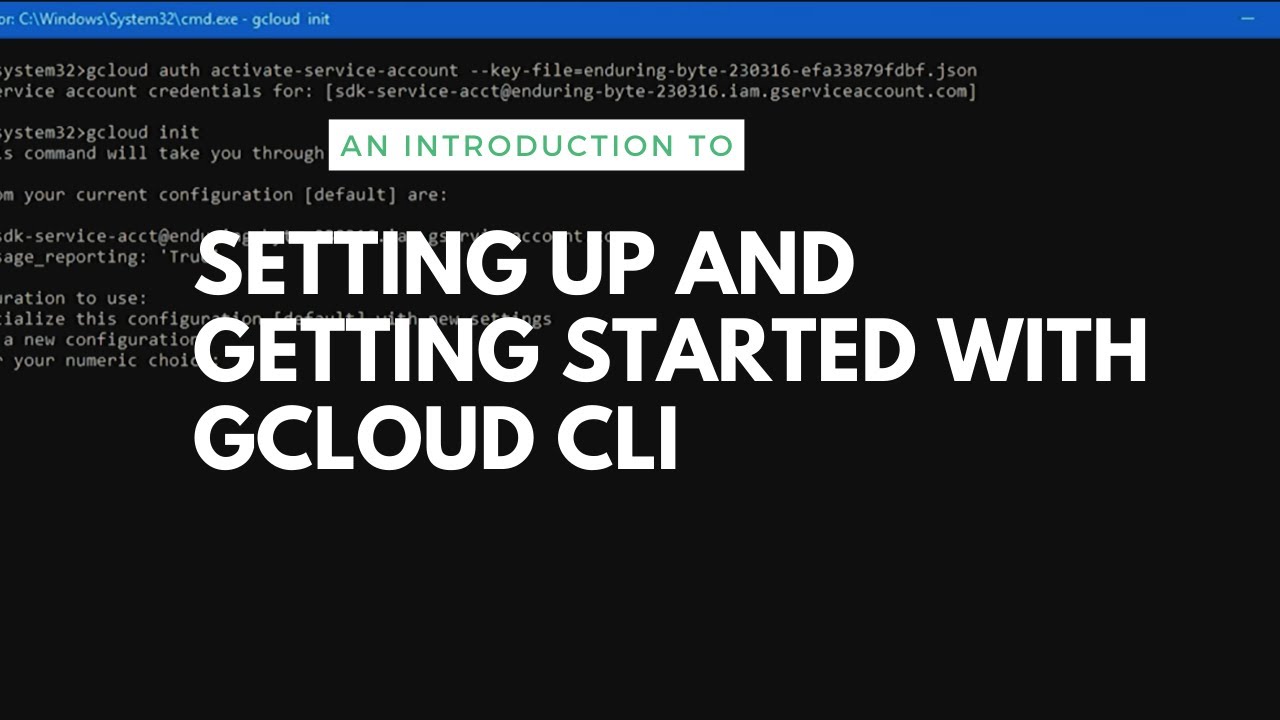 GCloud CLI For Beginners | Intro & Setting up in 10 mins | NEW 2020!!!