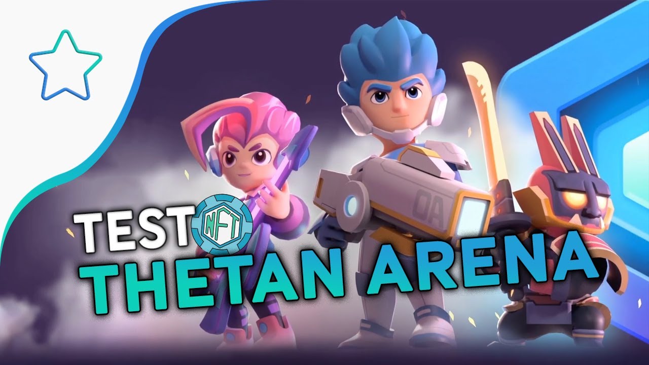Test Thetan Arena ⭐️Jeu mobile basé sur la Blockchain et les NFT - Jeu MOBA Android [FR]