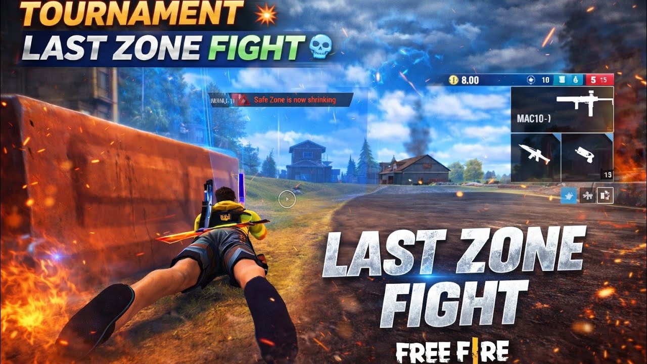 Tournament Last Zone fight 💥🥶⚡#garenafreefire #gaming #tournamenthighlights #ffmic2026 #youtubevideo