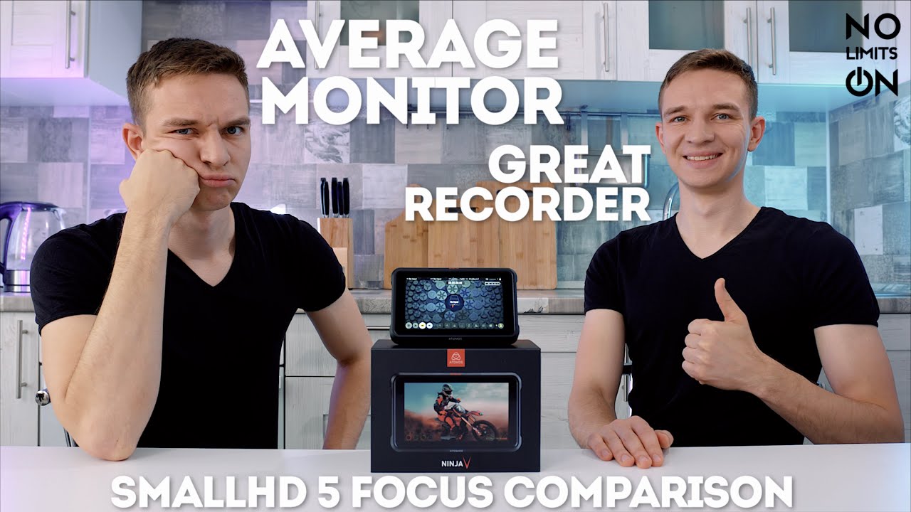 Atomos Ninja V great recorder, but average monitor | SmallHD Focus 5 Comparison