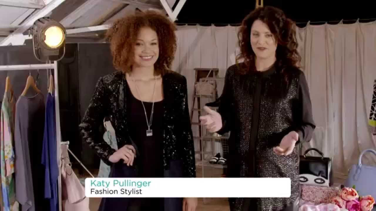 Outerwear Sequin Jacket Fashion on QVC Katy Pullinger Fashion Trends MStyle Mar 15 5