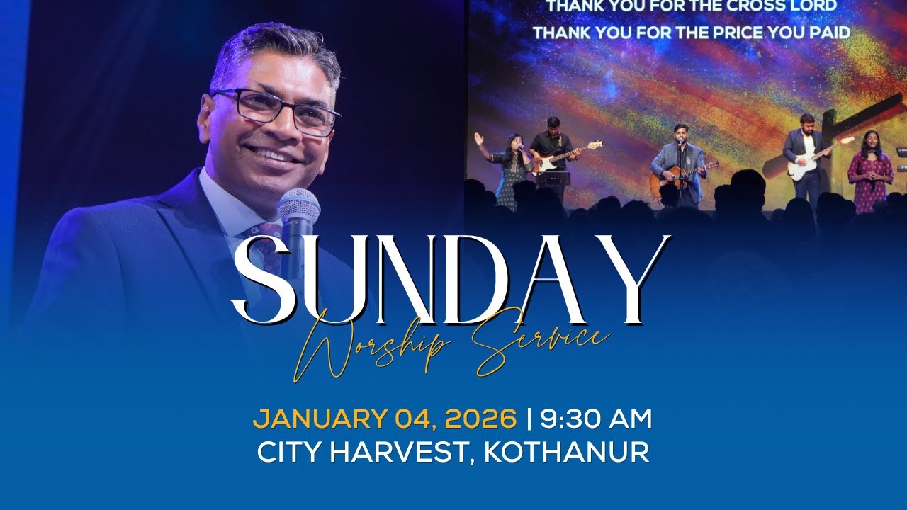 🔴 LIVE Sunday First Service | Live Online Church Service | City Harvest | January 4, 2026