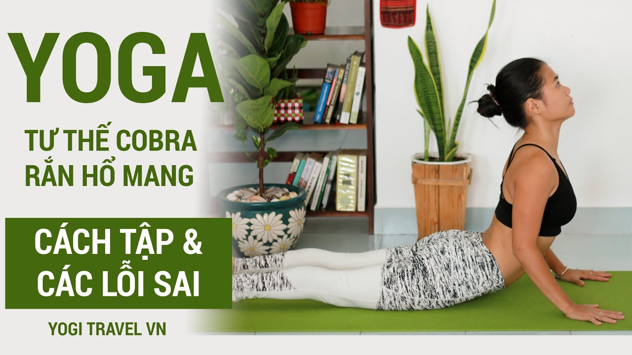 Cần tránh LỖI SAI KHI TẬP YOGA - Động tác yoga COBRA - rắn hổ mang |Yogi Mom