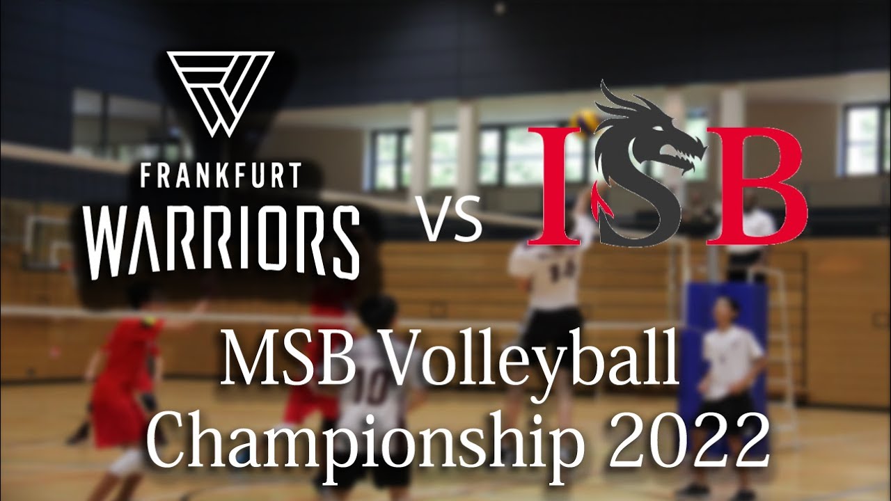 NEW FIS A vs ISB - MSB Volleyball - Championship 2022