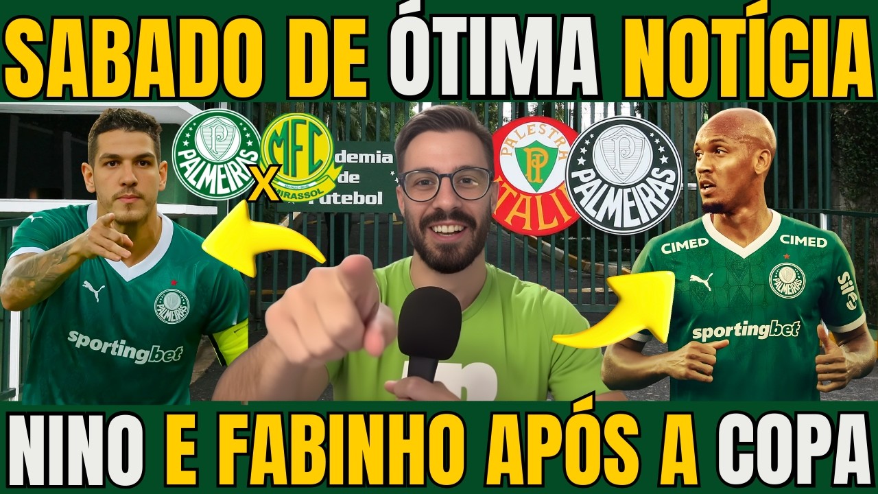SAIU AGORA! FACINCANE TROUXE ÓTIMA NOTÍCIA DE DENTRO DO PALMEIRAS / NOTICIAS DO PALMEIRAS HOJE