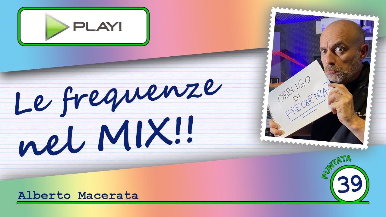 Le frequenze nel mix