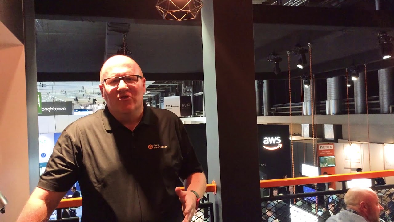 IBC 2018: AWS Elemental's Dan Germain