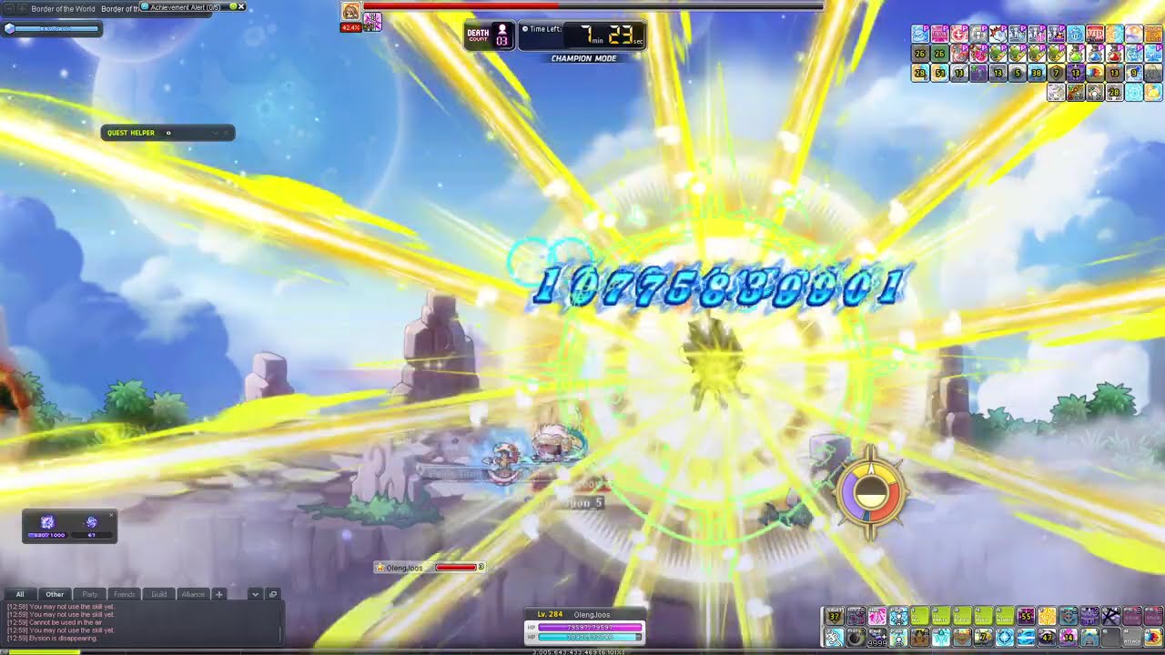 [MSea Draco] Soul Master/Dawn Warrior 250M CP Solo Hard Seren (Union Champion)