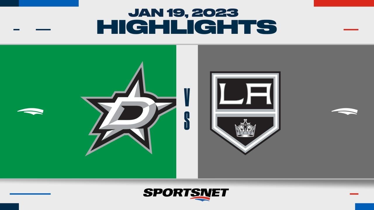 NHL Highlights | Stars vs. Kings - January 19, 2023