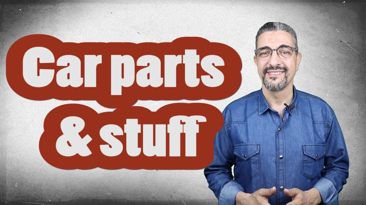 Learn Arabic vocabulary: 31 - Car parts and car stuff