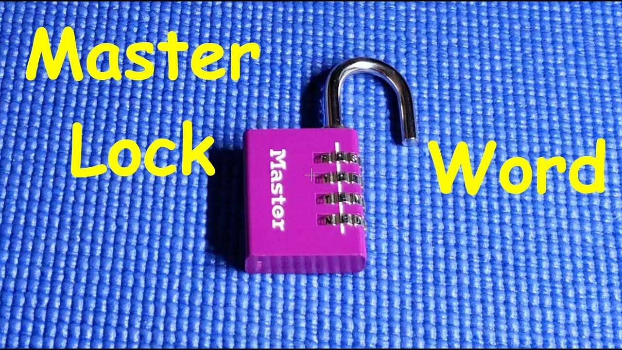 (197) Как восстановить утерянную комбинацию Master Lock Word (повторное рассмотрение)