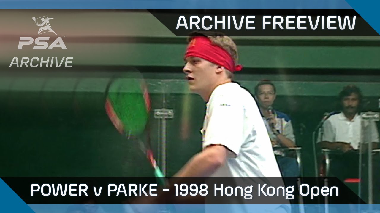Squash: Archive Freeview - Power v Parke - Hong Kong 1998