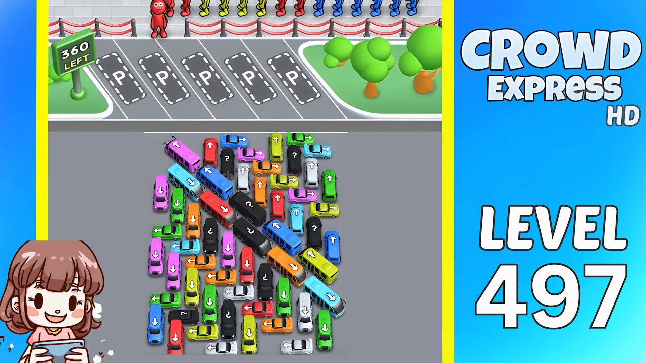 Crowd Express Level 497 Solution Walkthrough