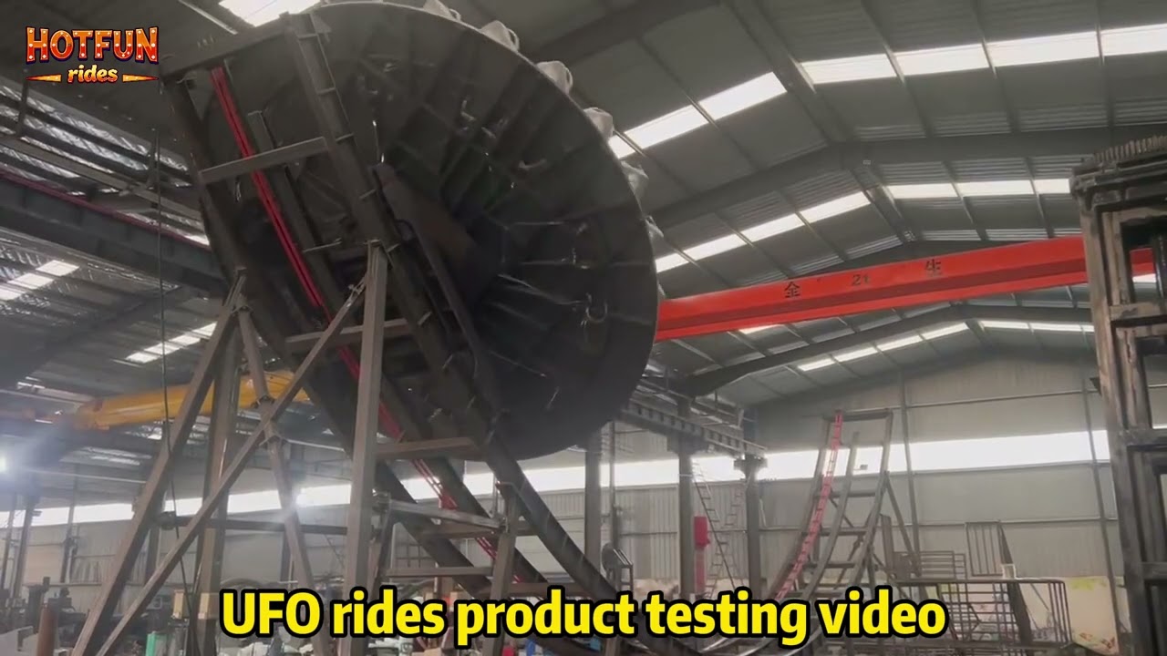 UFO Rides product testing video
