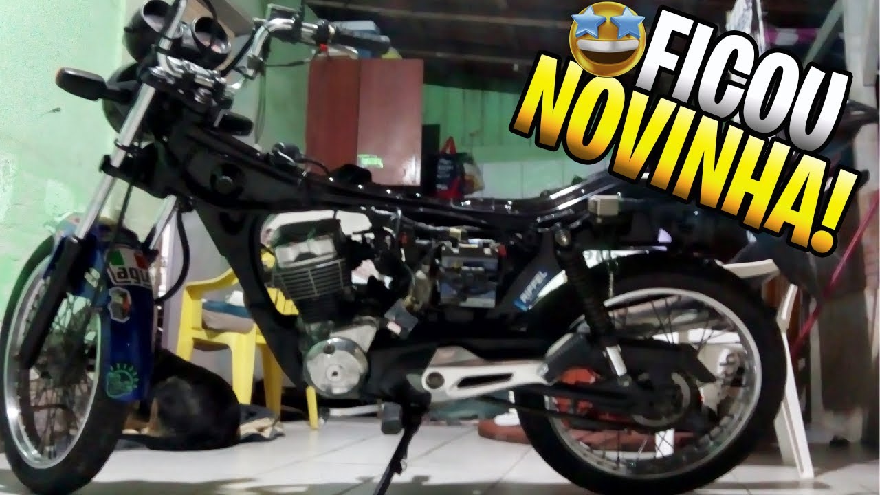 limpeza do quadro da moto geral (CHASSI)Emerson403