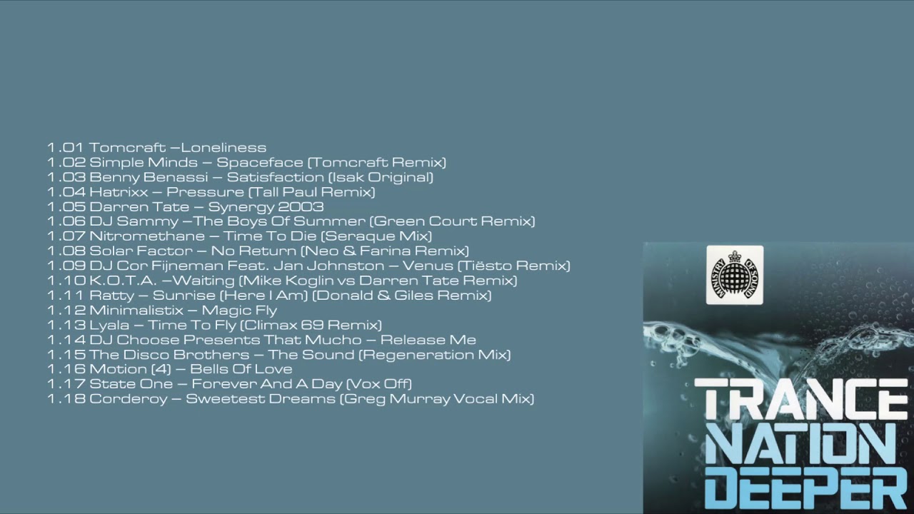 Ministry of Sound - Trance Nation Deeper CD1 [HQ]