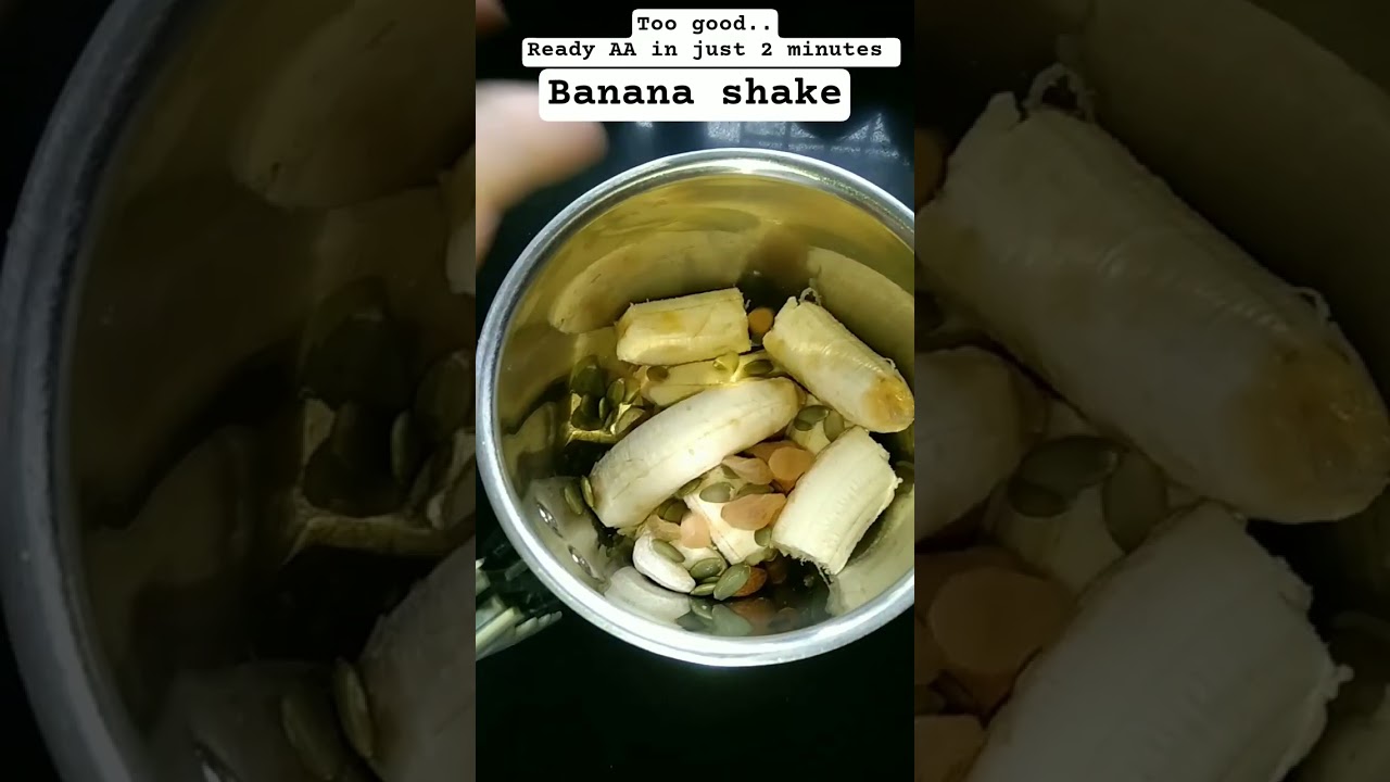 Healthy Banana Shake ✨