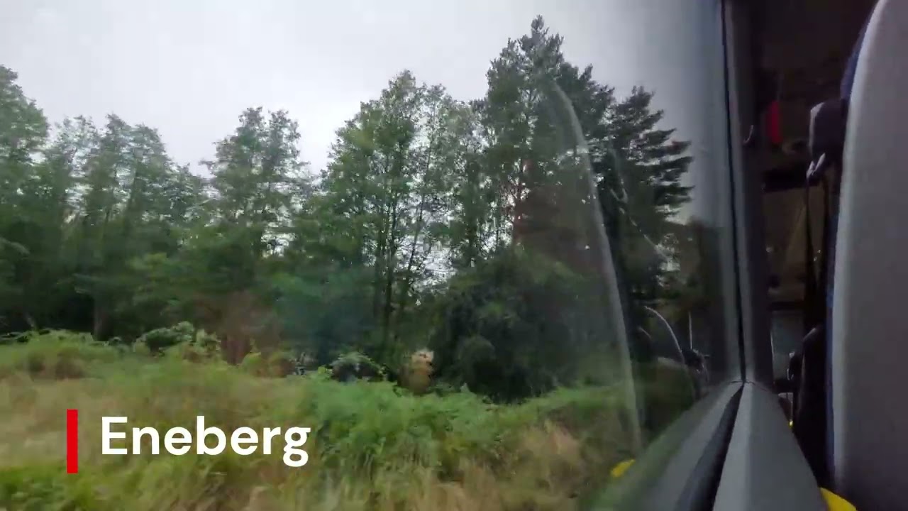 SL buss linje 632 Norrtälje till Yxlan del 2 av 2