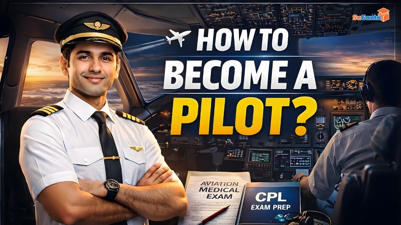 How to Become a Pilot in India – Step-by-Step Career Guide #PilotCareer #Pilot