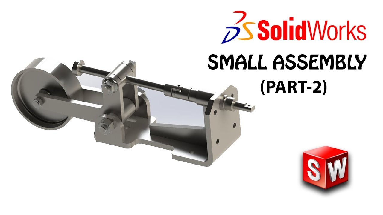 Solidworks tutorial 32 | PART-2 | Complete Part Drawings With Assembly (16 parts & assembly)