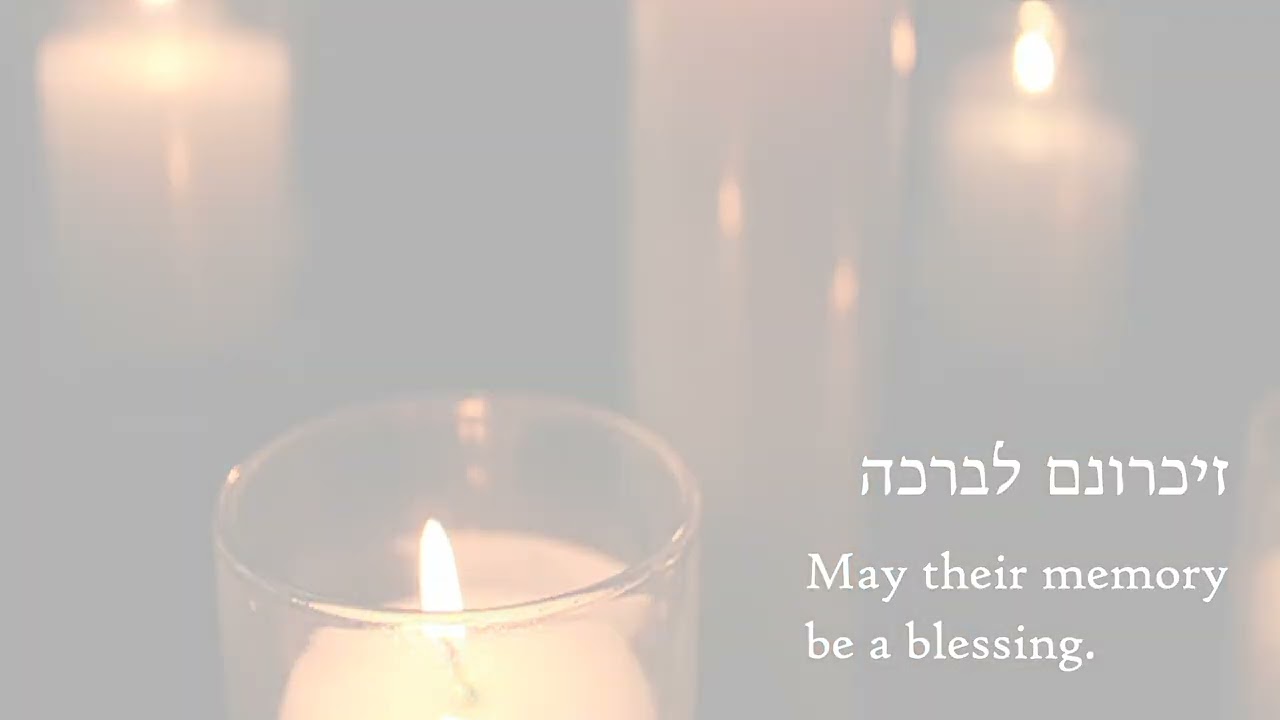 Mourner's Kaddish Prayer Video