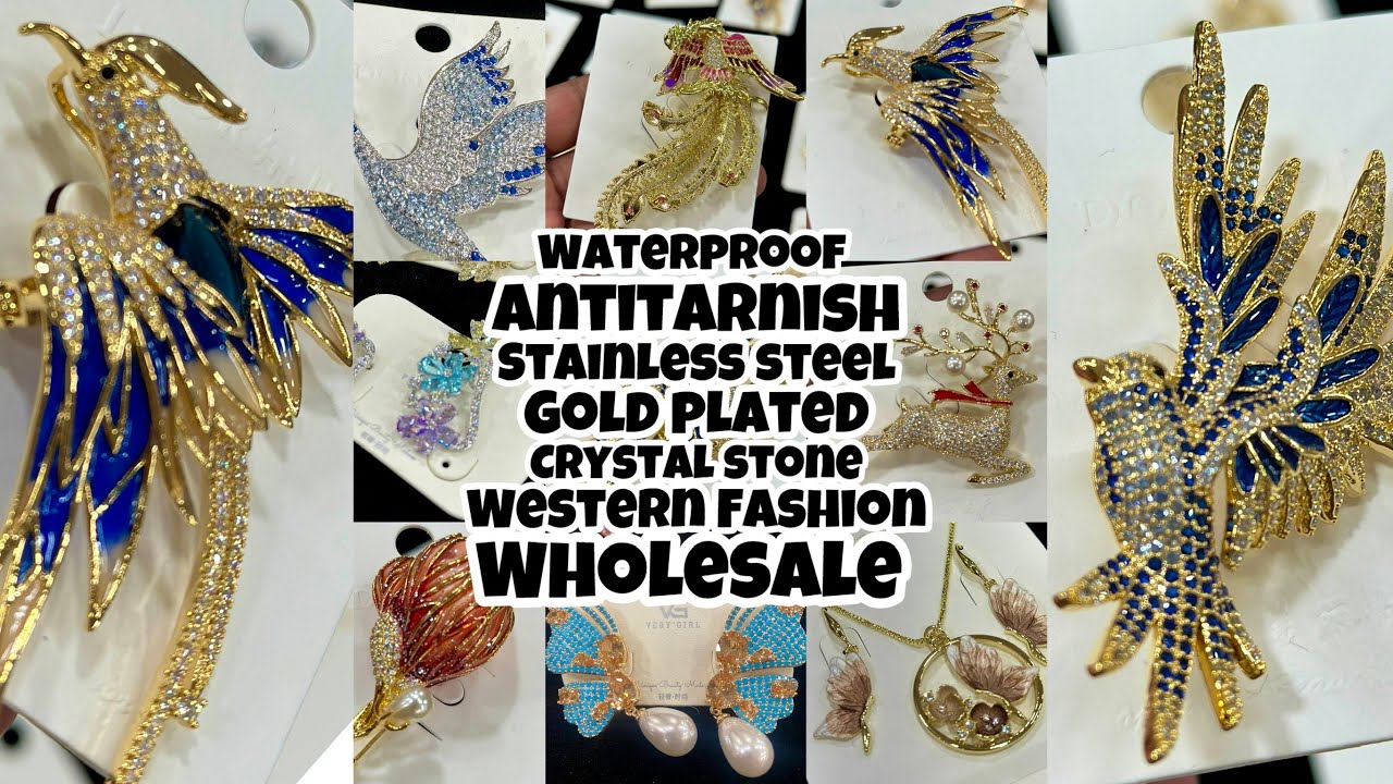 Waterproof Jewellery Wholesale Market| Anti Tarnish, SS, Korean, Western Fashion Jewellery Supplier