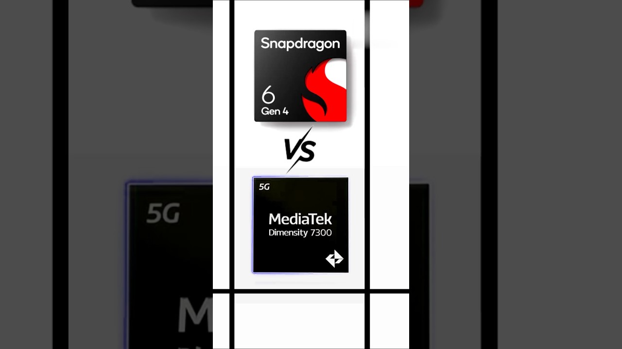 Snapdragon 6 gen 4 Vs MediaTek Dimensity 7300 || #snapdragon #mediatekdimensity