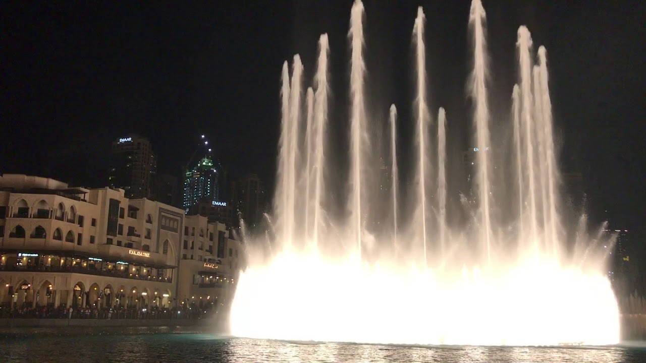 [The Dubai Fountain Show] EXO - Power                    [두바이 분수쇼] EXO - Power