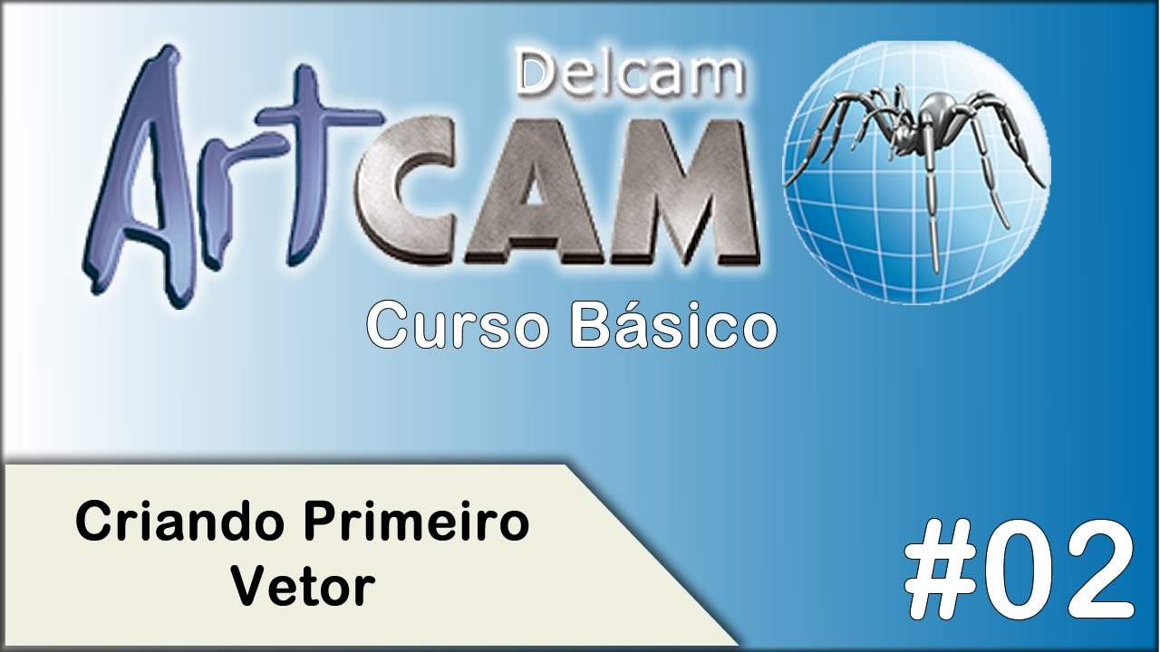 #74 - Artcam - Criando Primeiro Vetor
