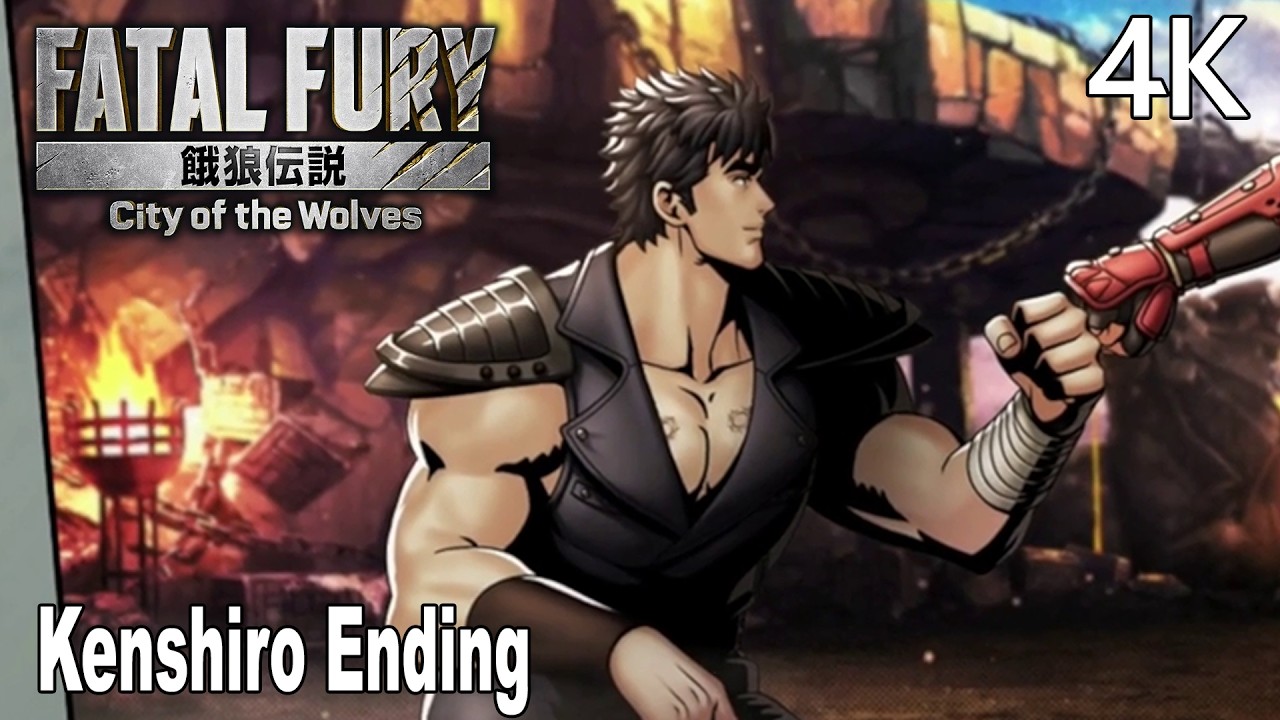 Fatal Fury: City of the Wolves Kenshiro Ending 4K | Full Ending & Final Scene