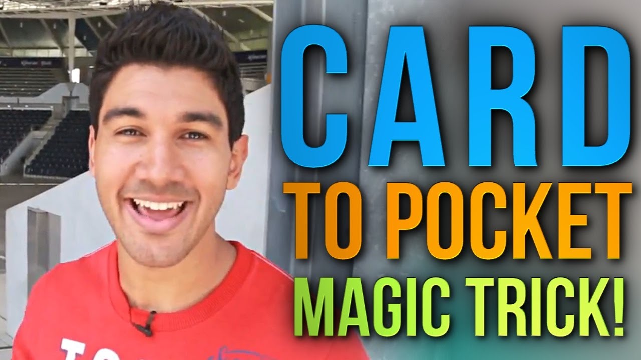 Free Magic Card Trick Revealed: Learn The Card To Pocket Trick!