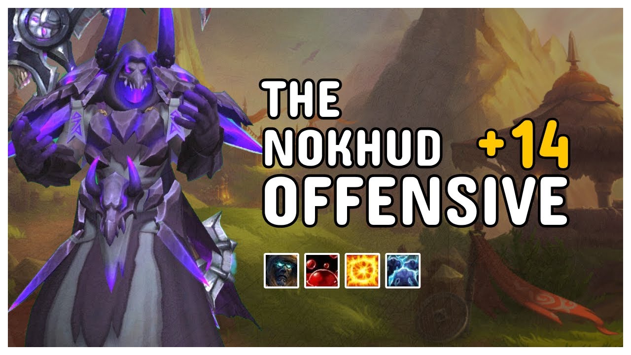 Warlock Destruction M+ | The Nokhud Offensive +14 | World of Warcraft Dragonflight Season 1