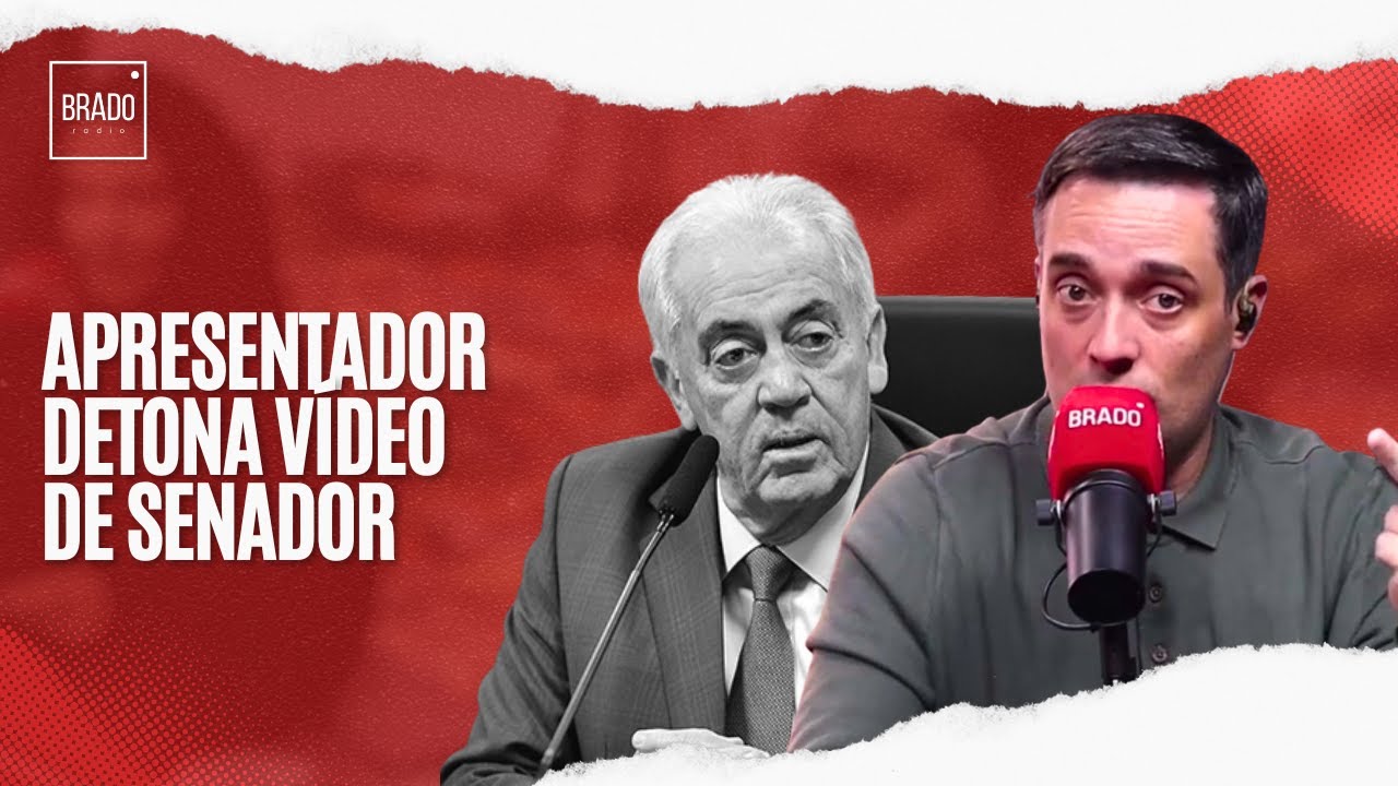 APRESENTADOR DETONA VÍDEO DE SENADOR