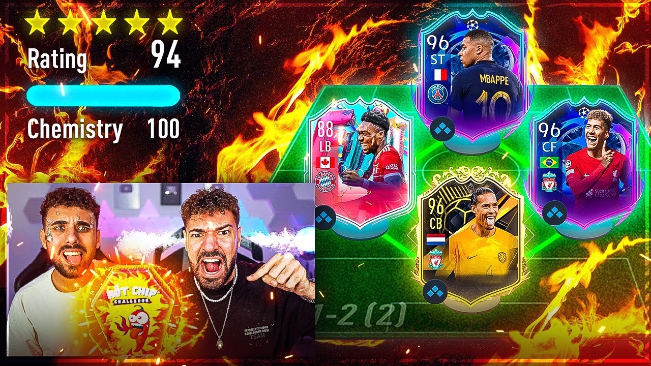 Wer muss SCHÄRFSTEN CHIP DER WELT ESSEN 🔥🔥 FUT DRAFT CHALLENGE FIFA 23 !!