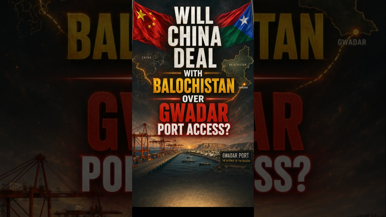 Can an Independent Balochistan Cancel China's Deals? #balochistan #gwadarbalochistan #gawadarport