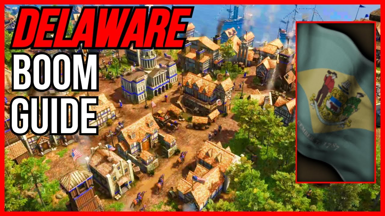 United States: Delaware Settler Wagon Boom [AOE3]