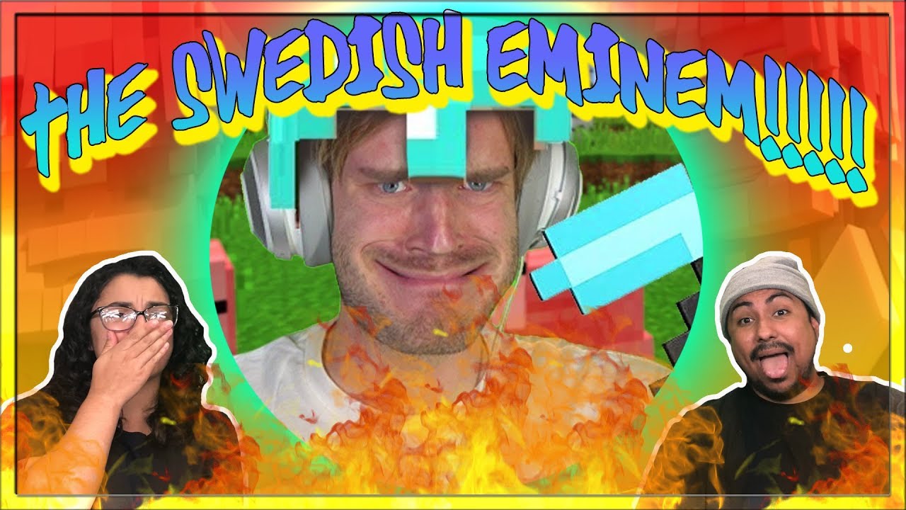 Poods Needs To Make a Rap Career! | Pewdiepie - Mine All Day (Minecraft Music Video) REACTION