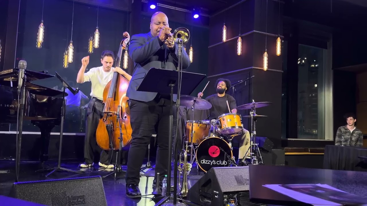 David Hawkins-drums, Michael Cruse-trumpet, William Hill Ill-piano, Bar Filipowicz-bass/ Dizzy's NYC
