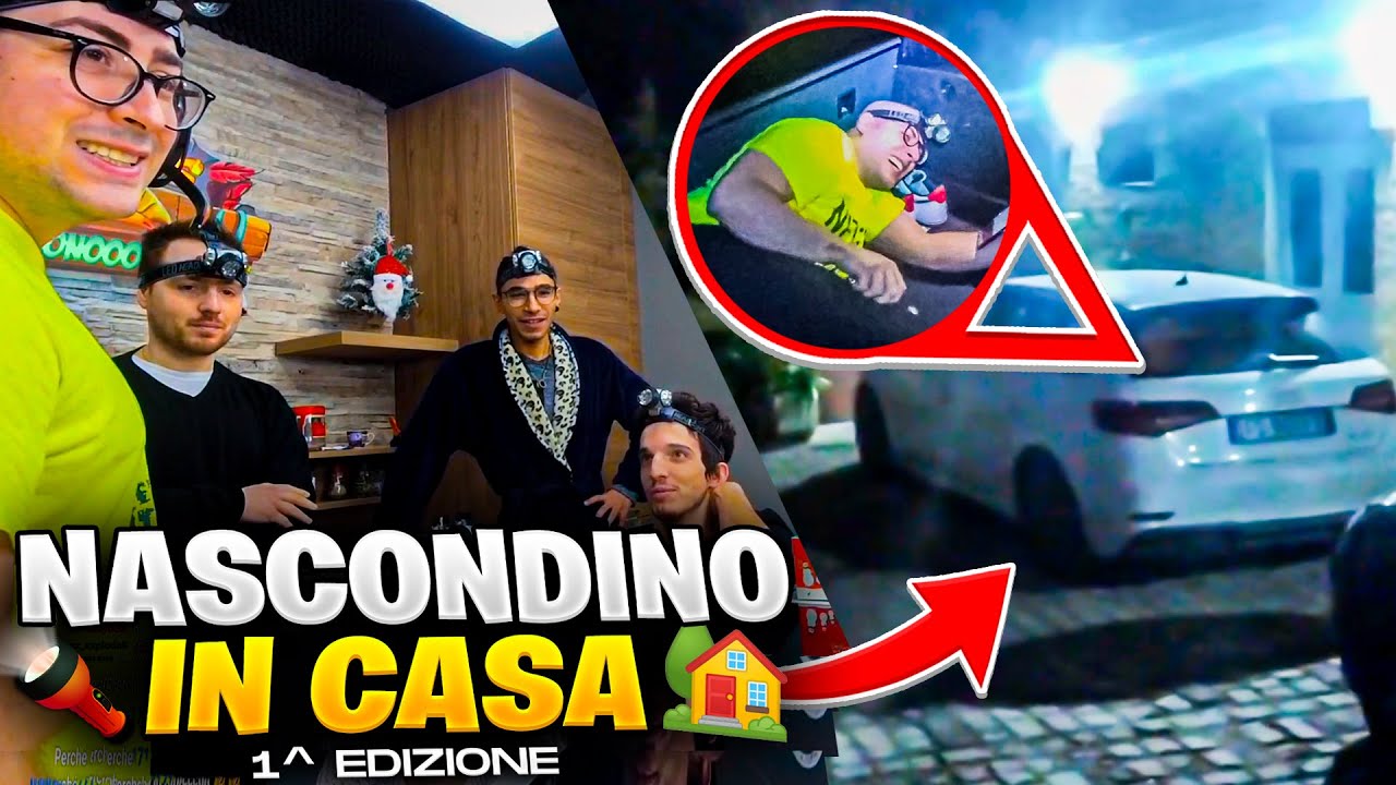 NASCONDINO in CASA 😂 - 1^ Edizione